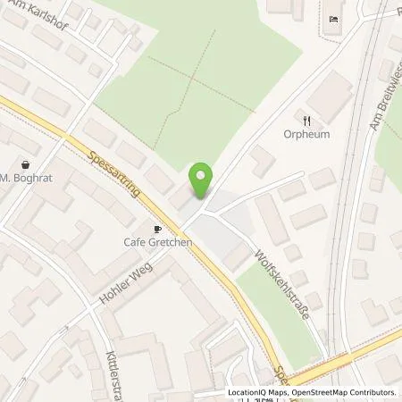 Standortübersicht der Tankstelle Entega Plus GmbH in 64287 Darmstadt