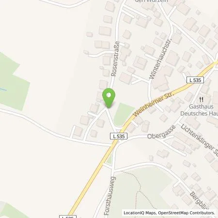 Standortübersicht der Tankstelle Entega Plus GmbH in 69483 Wald-Michelbach