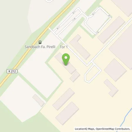 Standortübersicht der Tankstelle Entega Plus GmbH in 64747 Breuberg