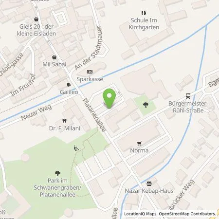 Standortübersicht der Tankstelle Entega Plus GmbH in 64832 Babenhausen