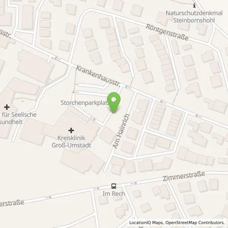 Standortübersicht der Tankstelle Entega Plus GmbH in 64823 Groß-Umstadt