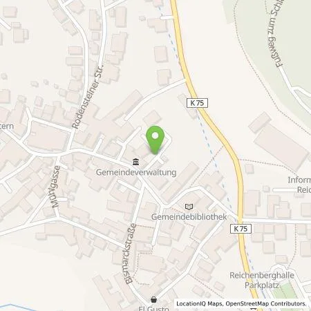 Standortübersicht der Tankstelle Entega Plus GmbH in 64385 Reichelsheim