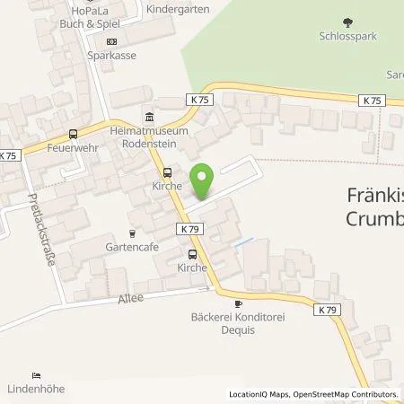 Standortübersicht der Tankstelle Entega Plus GmbH in 64407 Fränkisch-Crumbach