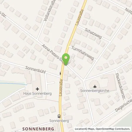 Standortübersicht der Tankstelle Stadtwerke Stuttgart GmbH in 70597 Stuttgart