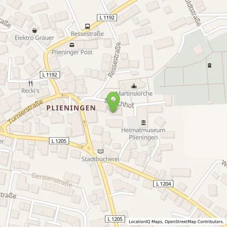 Standortübersicht der Tankstelle Stadtwerke Stuttgart GmbH in 70599 Stuttgart