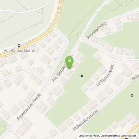 Standortübersicht der Tankstelle Stadtwerke Stuttgart GmbH in 70192 Stuttgart