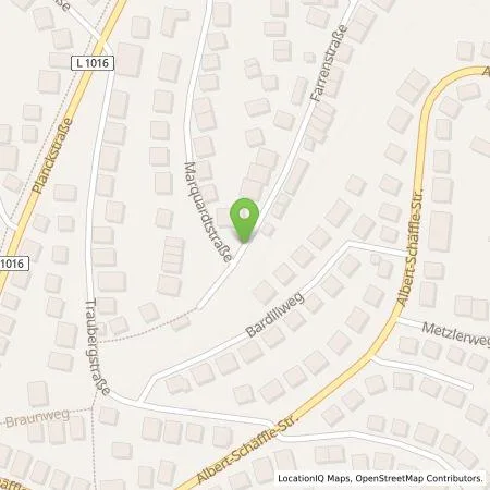 Standortübersicht der Tankstelle Stadtwerke Stuttgart GmbH in 70186 Stuttgart