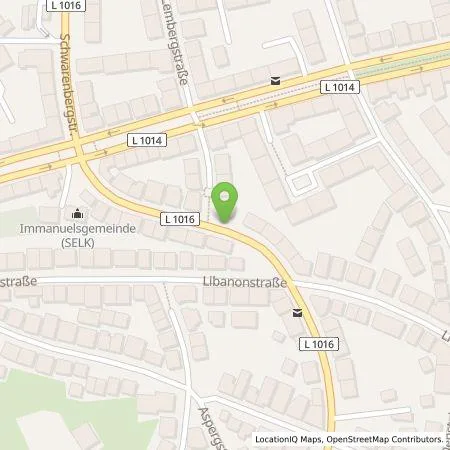 Standortübersicht der Tankstelle Stadtwerke Stuttgart GmbH in 70184 Stuttgart