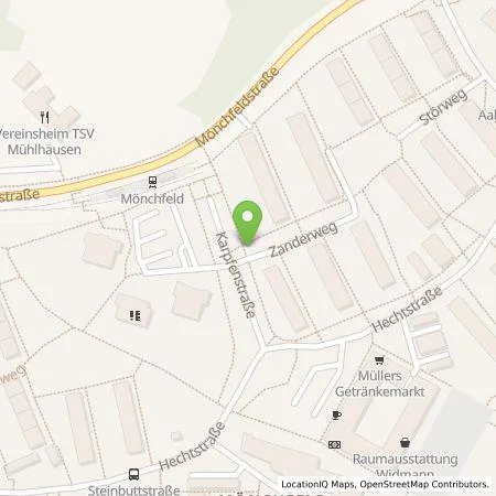 Standortübersicht der Tankstelle Stadtwerke Stuttgart GmbH in 70378 Stuttgart