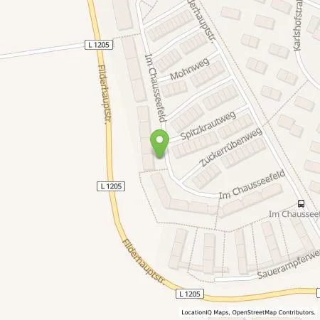 Standortübersicht der Tankstelle Stadtwerke Stuttgart GmbH in 70599 Stuttgart