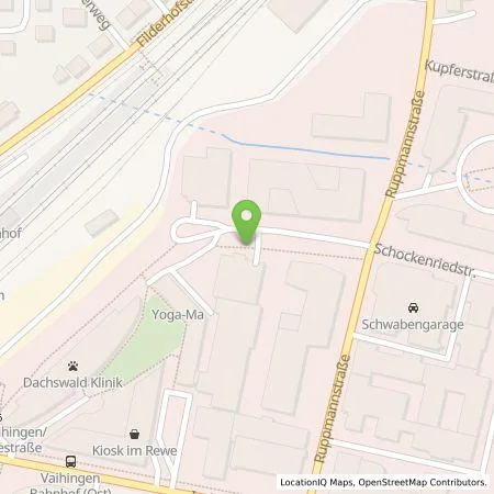 Standortübersicht der Tankstelle Stadtwerke Stuttgart GmbH in 70565 Stuttgart