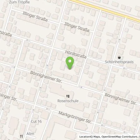 Standortübersicht der Tankstelle Stadtwerke Stuttgart GmbH in 70435 Stuttgart