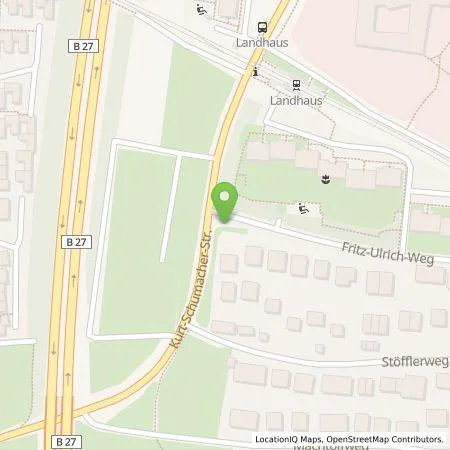 Standortübersicht der Tankstelle Stadtwerke Stuttgart GmbH in 70567 Stuttgart