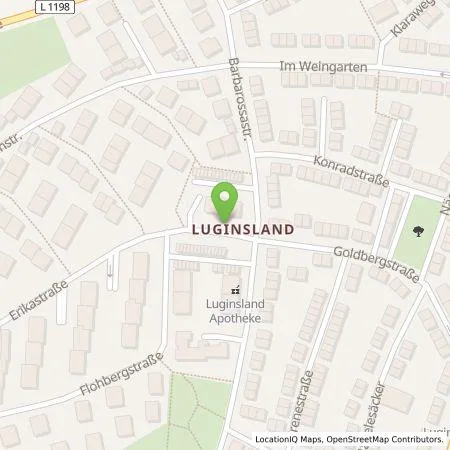 Standortübersicht der Tankstelle Stadtwerke Stuttgart GmbH in 70327 Stuttgart