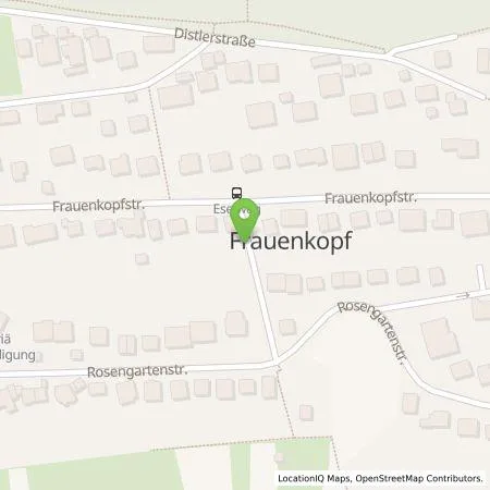 Standortübersicht der Tankstelle Stadtwerke Stuttgart GmbH in 70184 Stuttgart