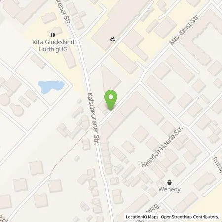 Standortübersicht der Tankstelle Stadtwerke Hürth AöR in 50354 Hürth