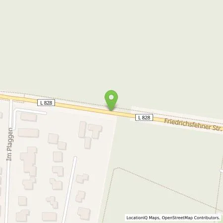 Standortübersicht der Tankstelle EWE Go GmbH in 26188 Friedrichsfehn