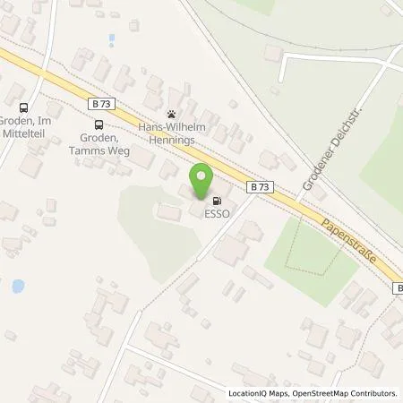 Standortübersicht der Tankstelle EWE Go GmbH in 27472 CUXHAVEN