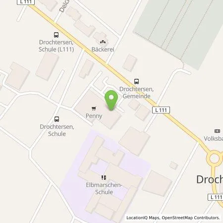 Standortübersicht der Tankstelle EWE Go GmbH in 21706 Drochtersen