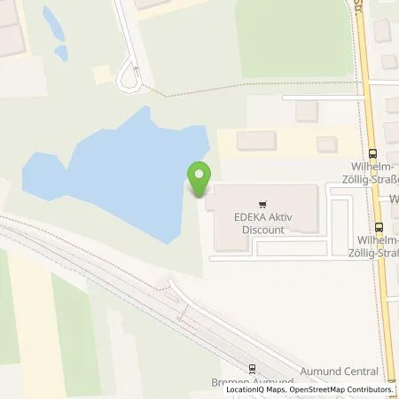 Standortübersicht der Tankstelle EWE Go GmbH in 28755 Bremen
