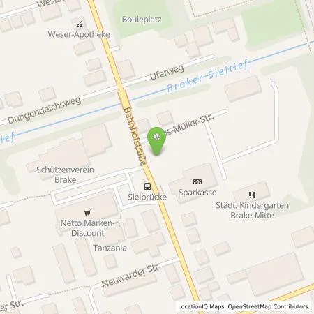 Standortübersicht der Tankstelle EWE Go GmbH in 26919 Brake