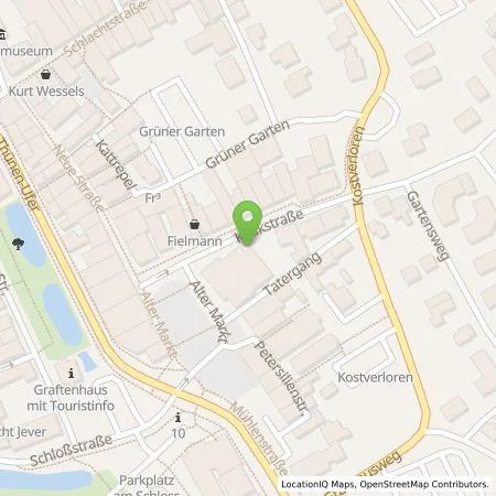 Standortübersicht der Tankstelle EWE Go GmbH in 26441 Jever