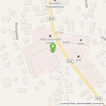 Standortübersicht der Tankstelle EWE Go GmbH in 26603 Aurich