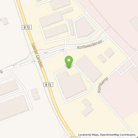 Standortübersicht der Tankstelle EWE Go GmbH in 26605 Aurich