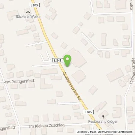 Standortübersicht der Tankstelle EWE Go GmbH in 49413 Dinklage