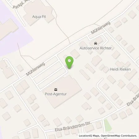 Standortübersicht der Tankstelle EWE Go GmbH in 26419 Schortens