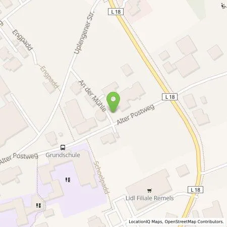 Standortübersicht der Tankstelle EWE Go GmbH in 26670 Uplengen