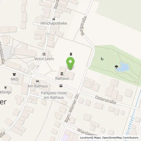 Standortübersicht der Tankstelle EWE Go GmbH in 26826 Weener