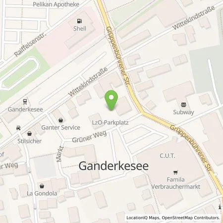 Standortübersicht der Tankstelle EWE Go GmbH in 27777 Ganderkesee