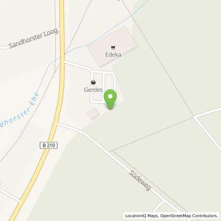 Standortübersicht der Tankstelle EWE Go GmbH in 26607 Aurich