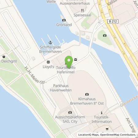 Standortübersicht der Tankstelle swb Vertrieb Bremen GmbH in 27568 Bremerhaven