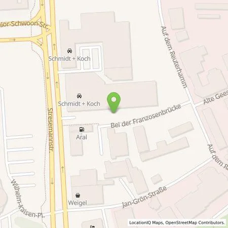 Standortübersicht der Tankstelle swb Vertrieb Bremen GmbH in 27576 Bremerhaven