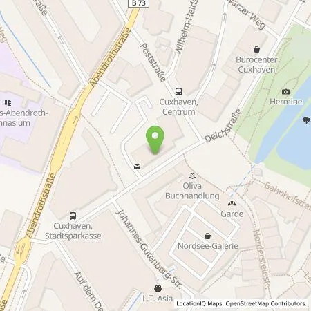 Standortübersicht der Tankstelle EWE Go GmbH in 27472 Cuxhaven