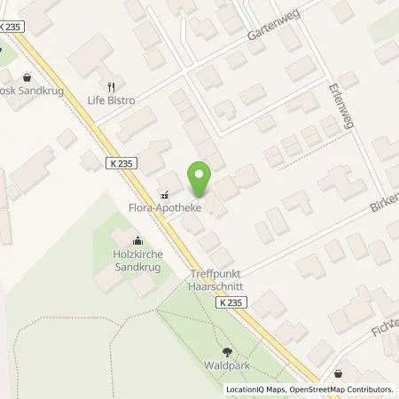 Standortübersicht der Tankstelle EWE Go GmbH in 26209 Hatten (Sandkrug)