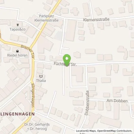 Standortübersicht der Tankstelle EWE Go GmbH in 49377 Vechta