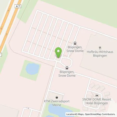 Standortübersicht der Tankstelle EWE Go GmbH in 29646 Bispingen