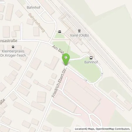 Standortübersicht der Tankstelle EWE Go GmbH in 26316 Varel