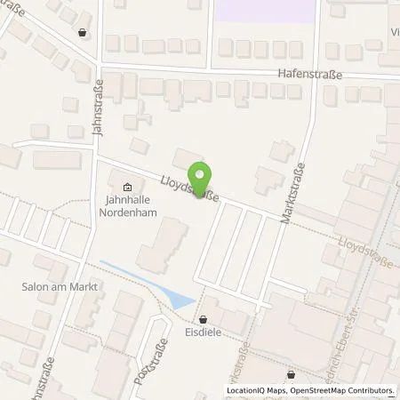 Standortübersicht der Tankstelle EWE Go GmbH in 26954 Nordenham