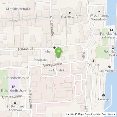 Standortübersicht der Tankstelle EWE Go GmbH in 26919 Brake