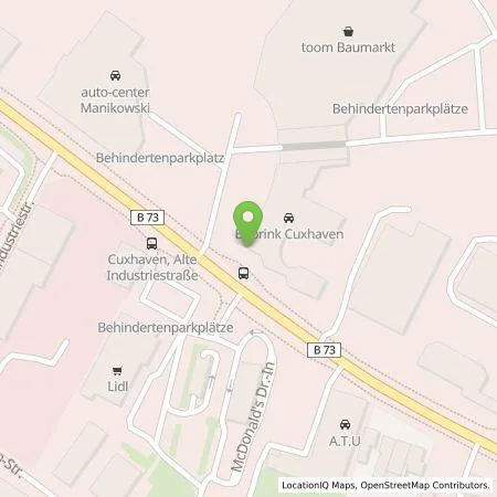 Standortübersicht der Tankstelle EWE Go GmbH in 27472 Cuxhaven