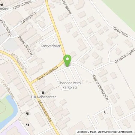 Standortübersicht der Tankstelle EWE Go GmbH in 26441 Jever