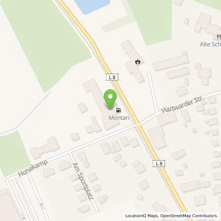 Standortübersicht der Tankstelle EWE Go GmbH in 26427 Esens