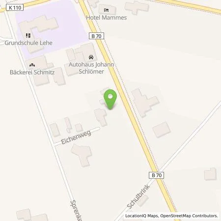 Standortübersicht der Tankstelle EWE Go GmbH in 26892 Lehe