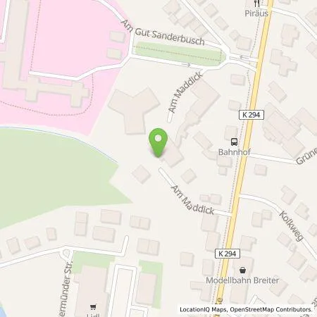 Standortübersicht der Tankstelle EWE Go GmbH in 26452 Sande