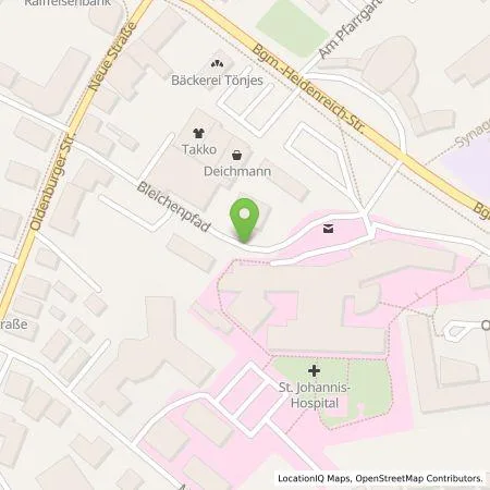 Standortübersicht der Tankstelle EWE Go GmbH in 26316 Varel