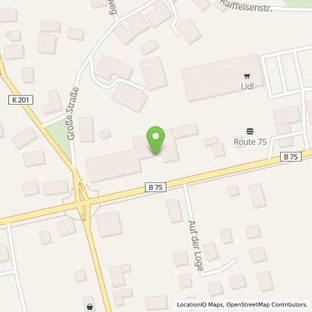 Standortübersicht der Tankstelle EWE Go GmbH in 27367 Sottrum